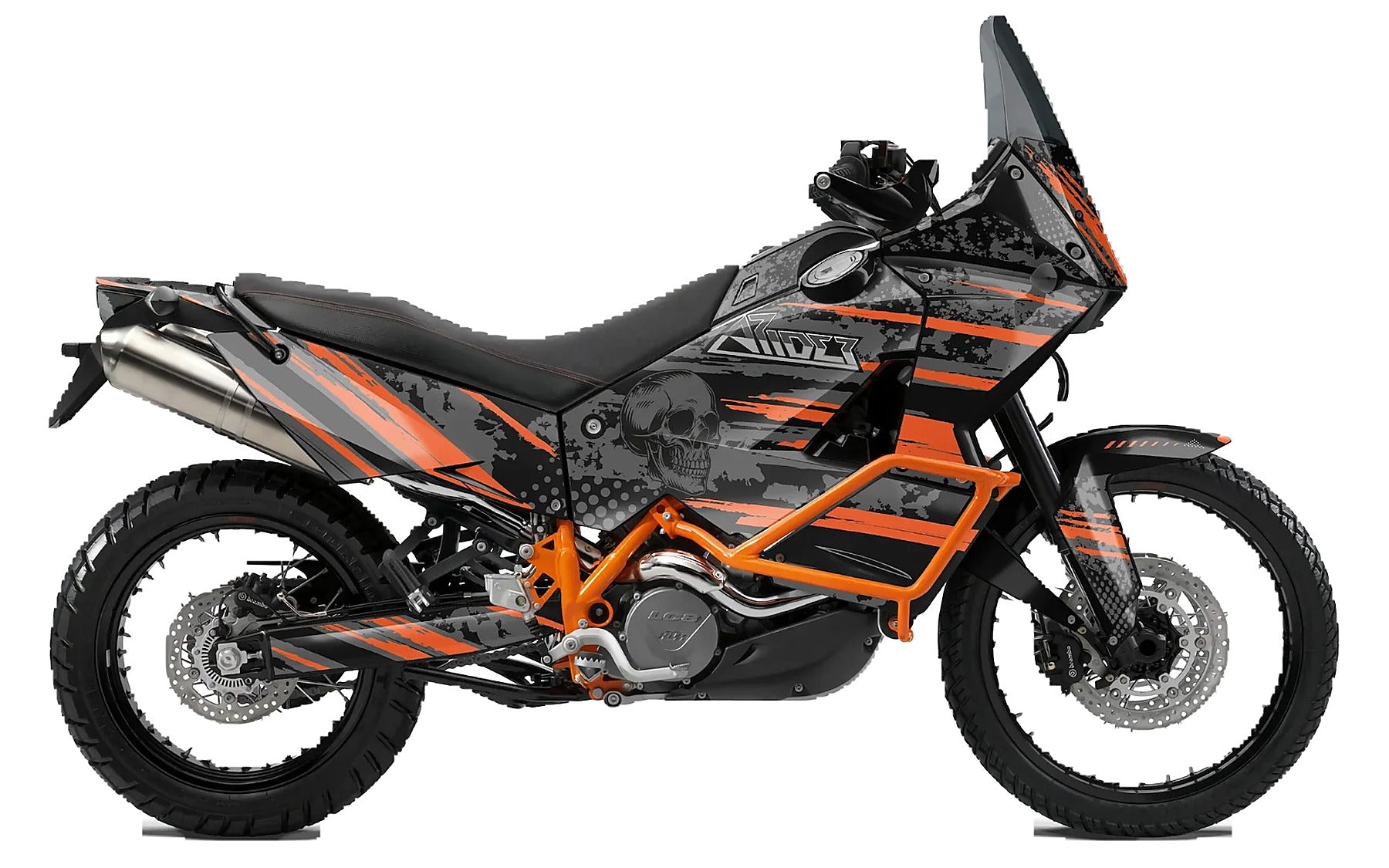 Kit de Gráficas para Moto Adventure KTM Super Adventure - Diseño 24 - LedPro Racing