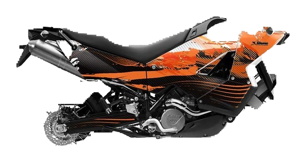 Kit de Gráficas para Moto Adventure KTM Super Adventure - Diseño 25 - LedPro Racing