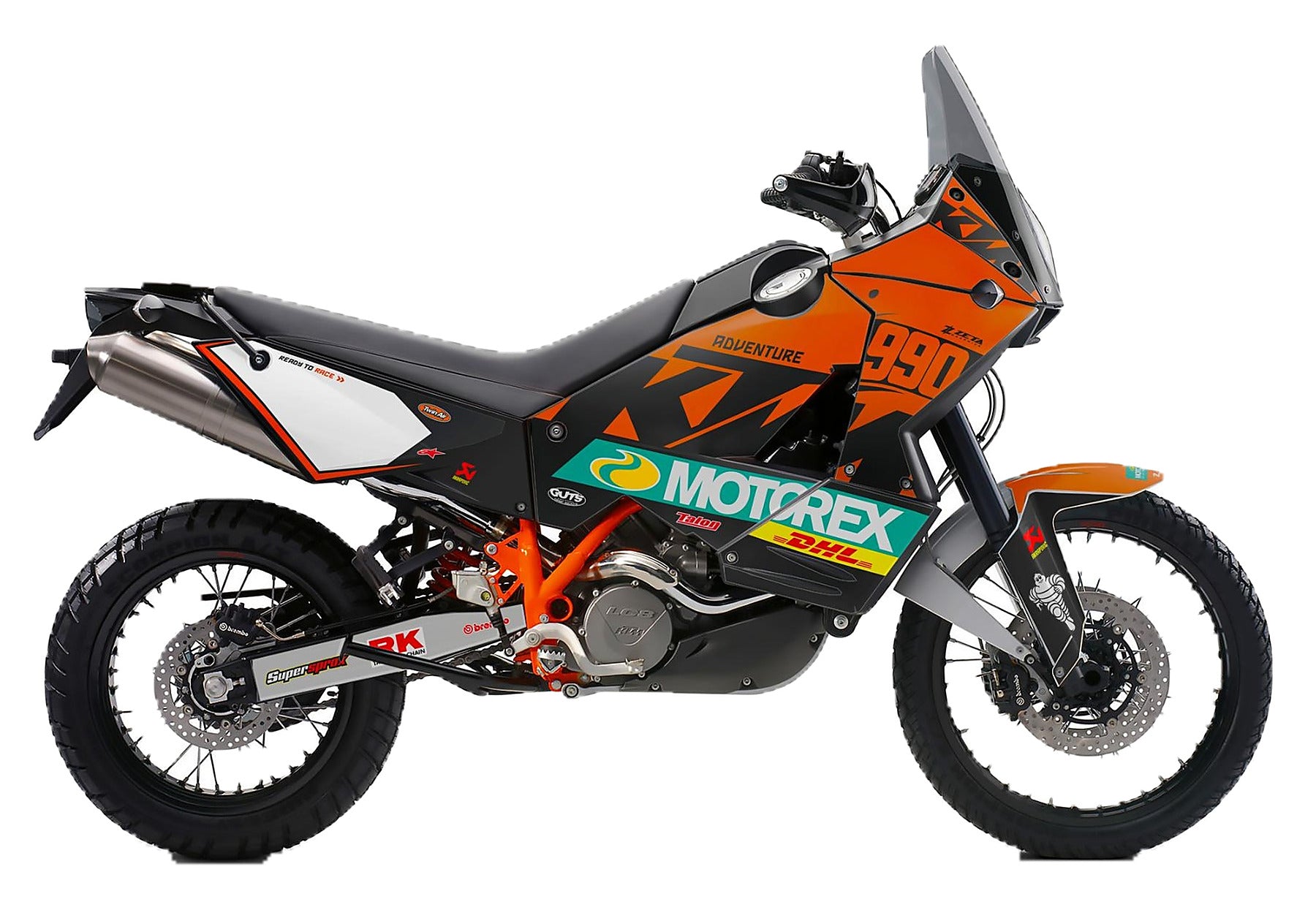 Kit de Gráficas para Moto Adventure KTM Super Adventure - Diseño 27 - LedPro Racing
