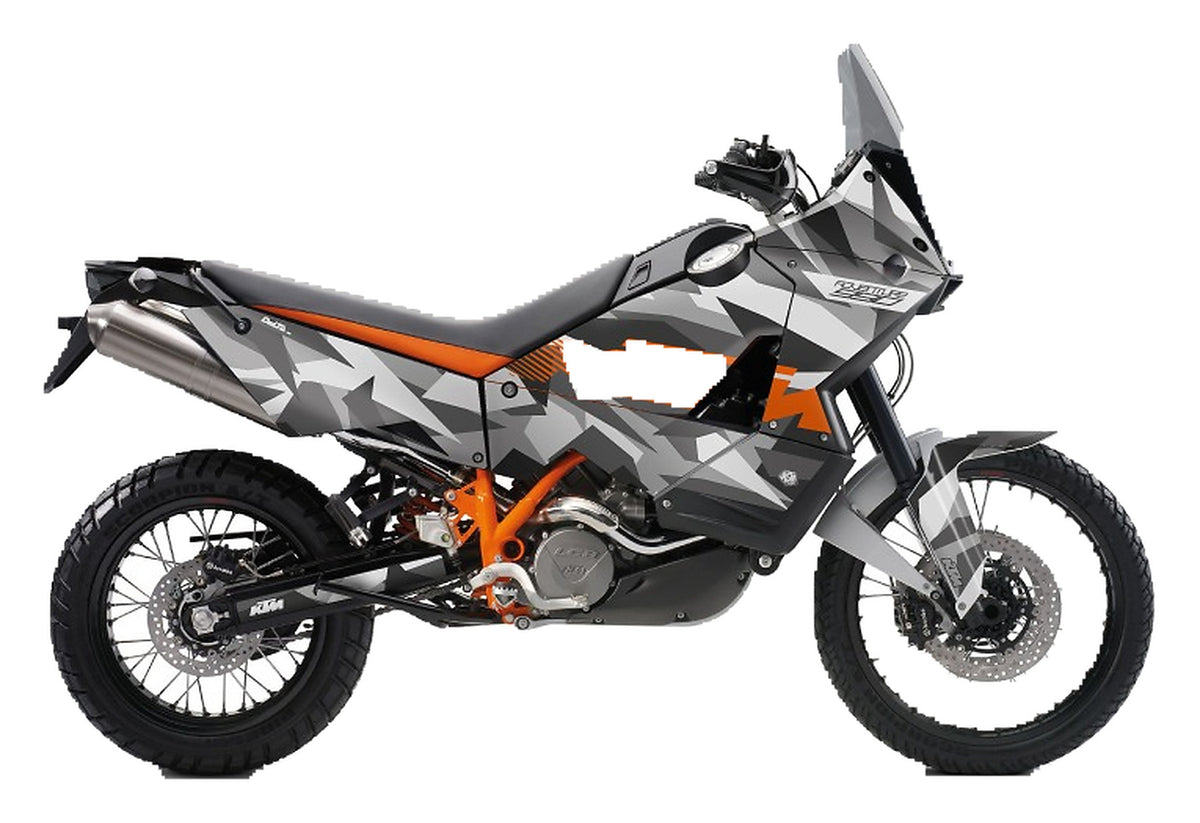 Kit de Gráficas para Moto Adventure KTM Super Adventure - Diseño 28 - LedPro Racing