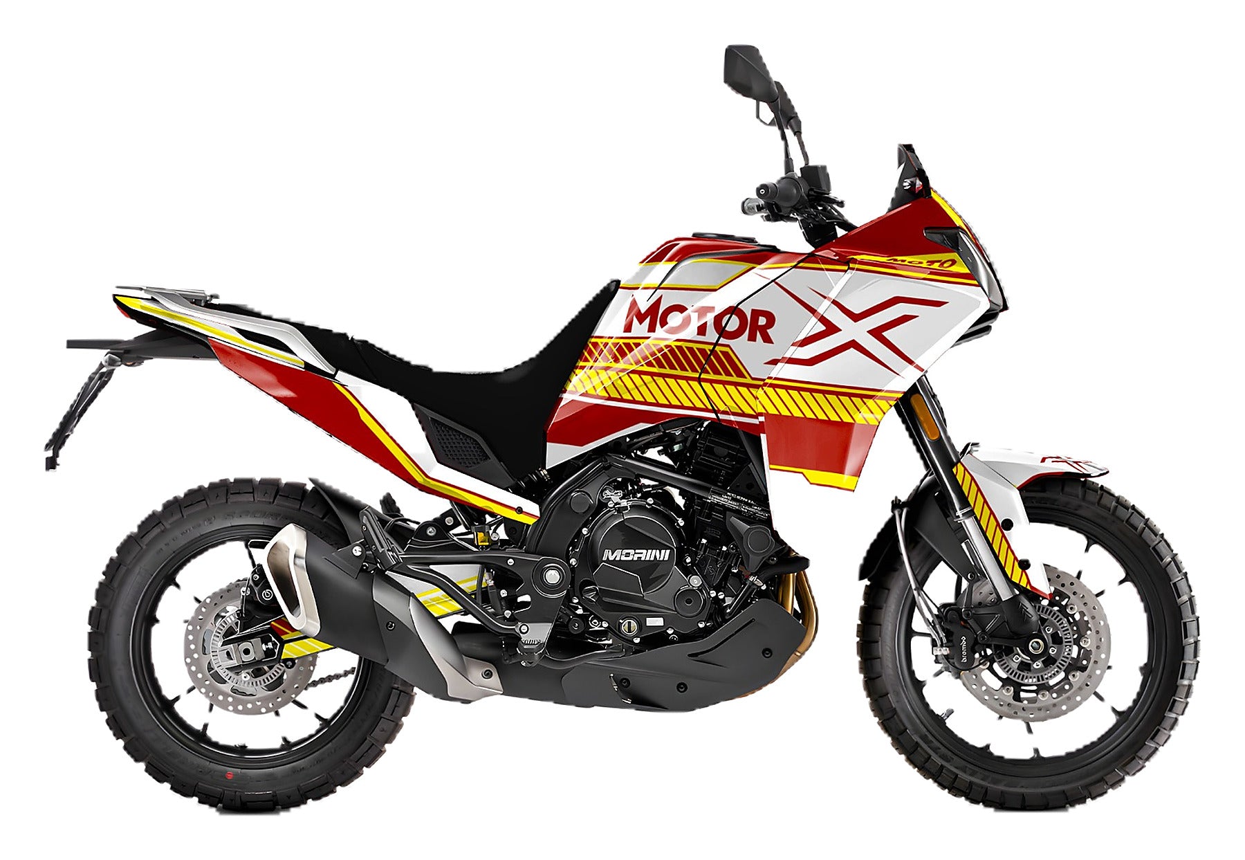 Kit de Gráficas para Moto Adventure Moto Morini X-Cape 700 - Diseño 01 - LedPro Racing