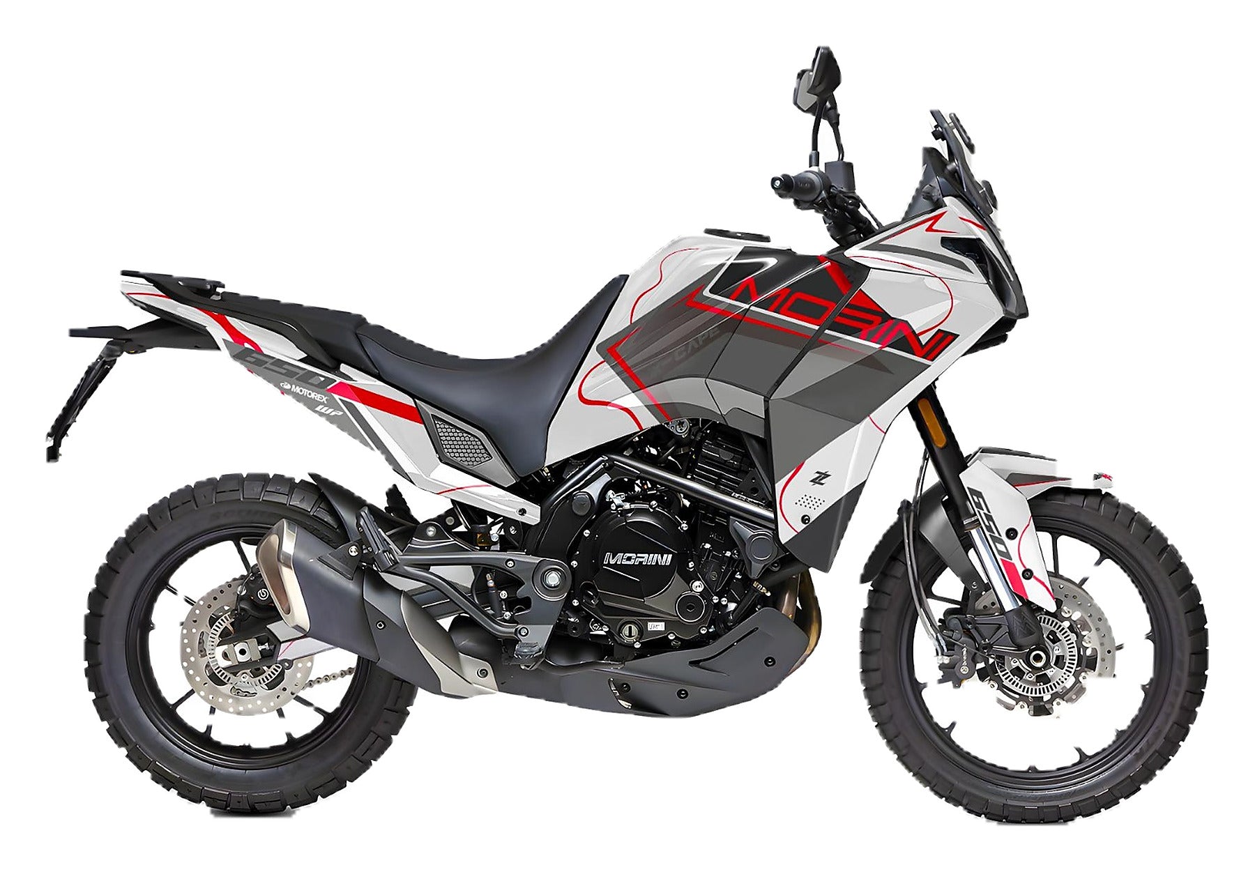 Kit de Gráficas para Moto Adventure Moto Morini X-Cape 700 - Diseño 02 - LedPro Racing