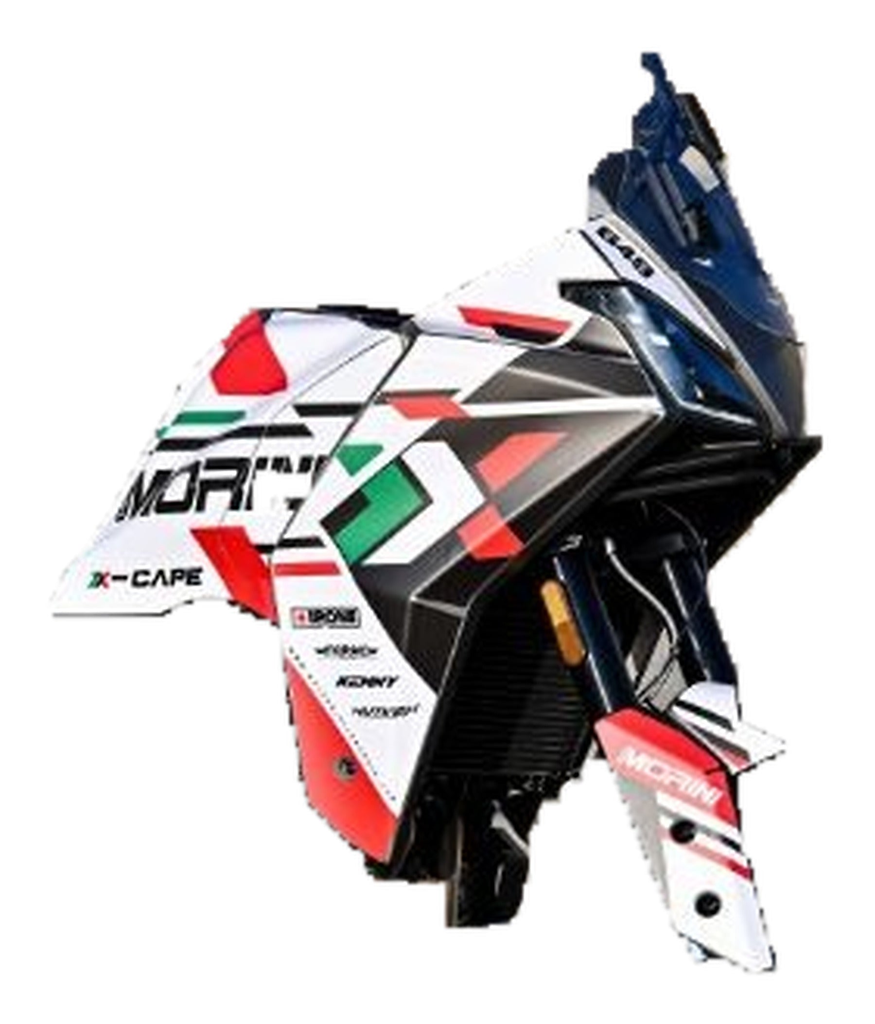 Kit de Gráficas para Moto Adventure Moto Morini X-Cape 700 - Diseño 03 - LedPro Racing
