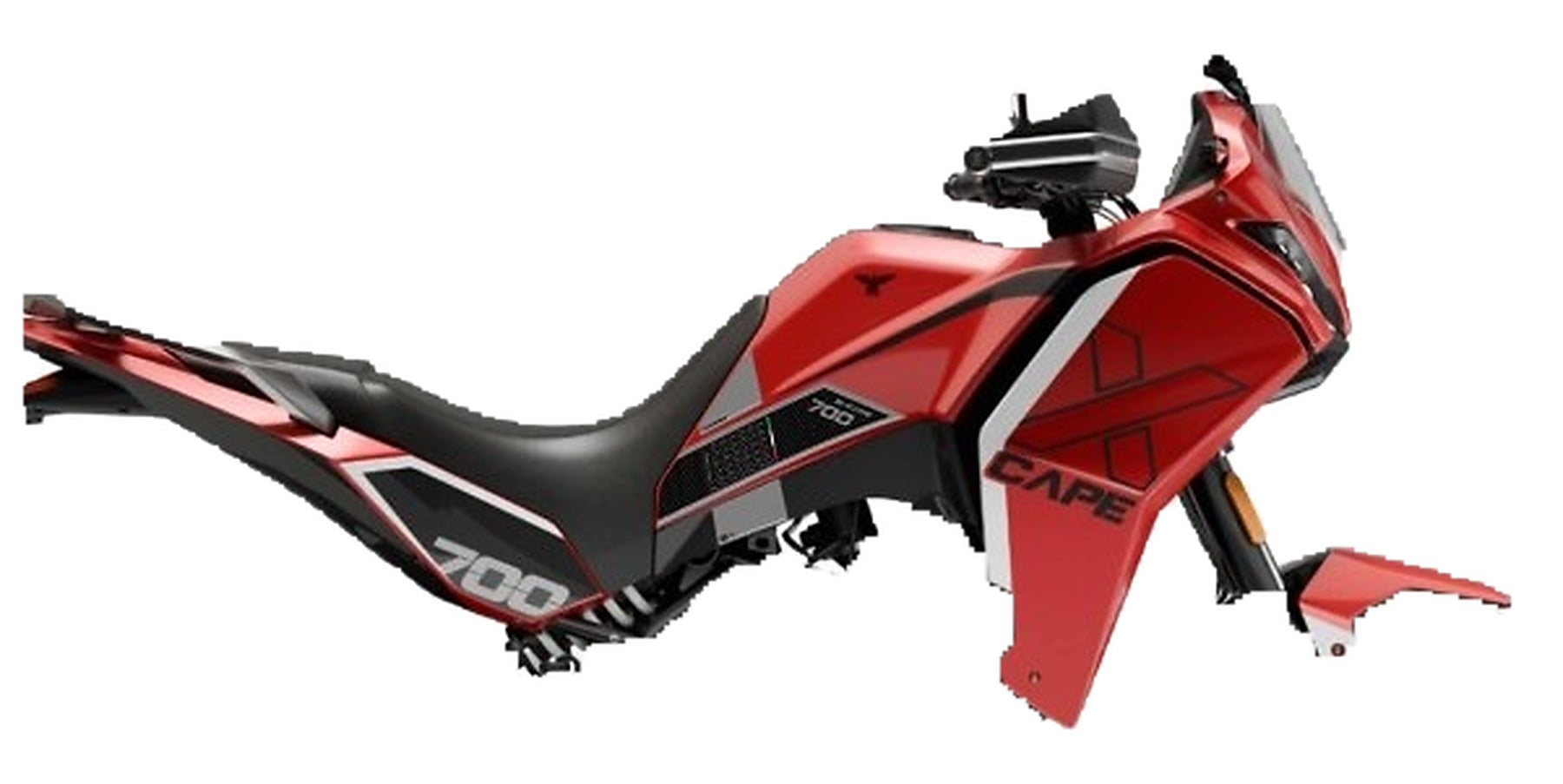 Kit de Gráficas para Moto Adventure Moto Morini X-Cape 700 - Diseño 04 - LedPro Racing