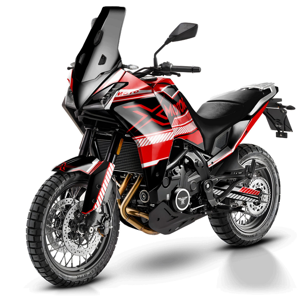 Kit de Gráficas para Moto Adventure Moto Morini X-Cape 700 - Diseño 12 - LedPro Racing