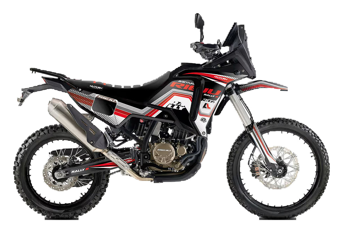 Kit de Gráficas para Moto Adventure Rieju Aventura - Diseño 01 - LedPro Racing