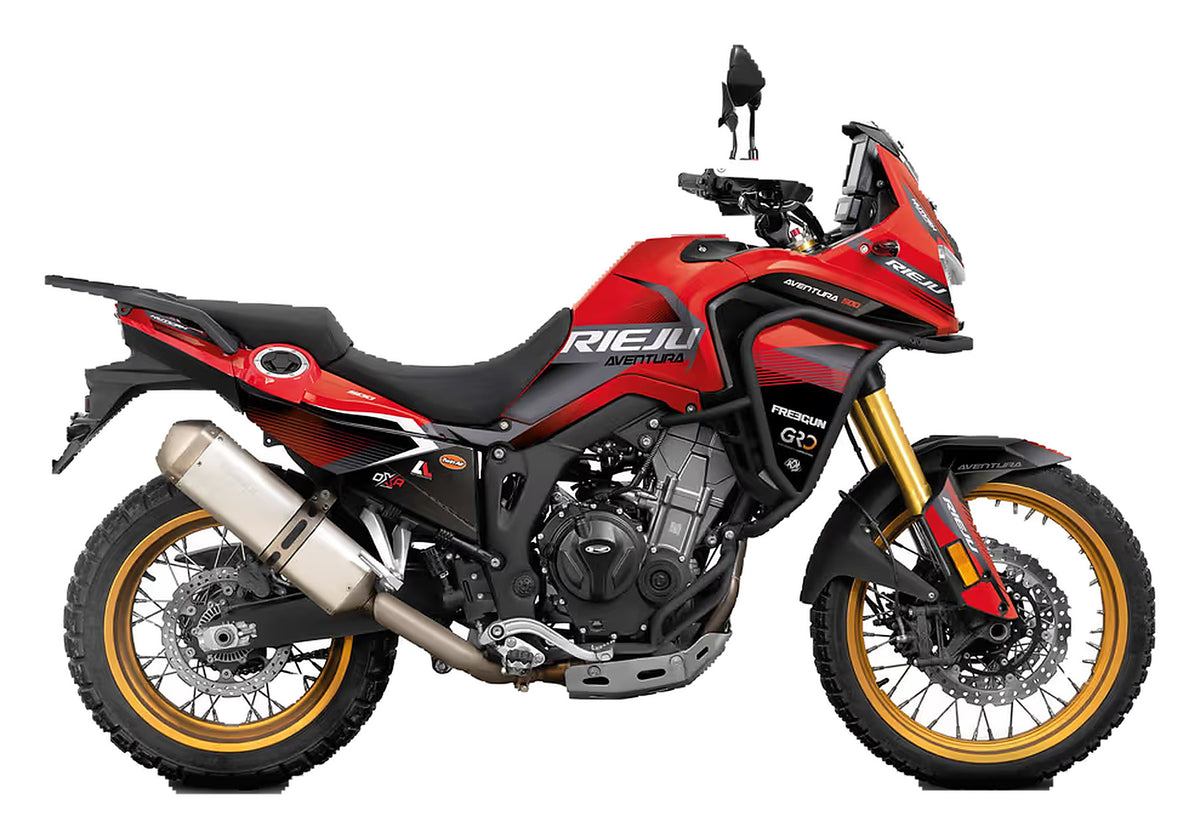 Kit de Gráficas para Moto Adventure Rieju Aventura - Diseño 02 - LedPro Racing