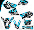 Kit de Gráficas para Moto Adventure Suzuki DR 650 - Diseño 08 - LedPro Racing
