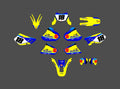 Kit de Gráficas para Moto Adventure Suzuki DR 650 - Diseño 22 - LedPro Racing