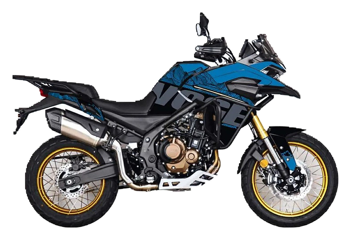 Kit de Gráficas para Moto Adventure Voge 500 DS - Diseño 03 - LedPro Racing