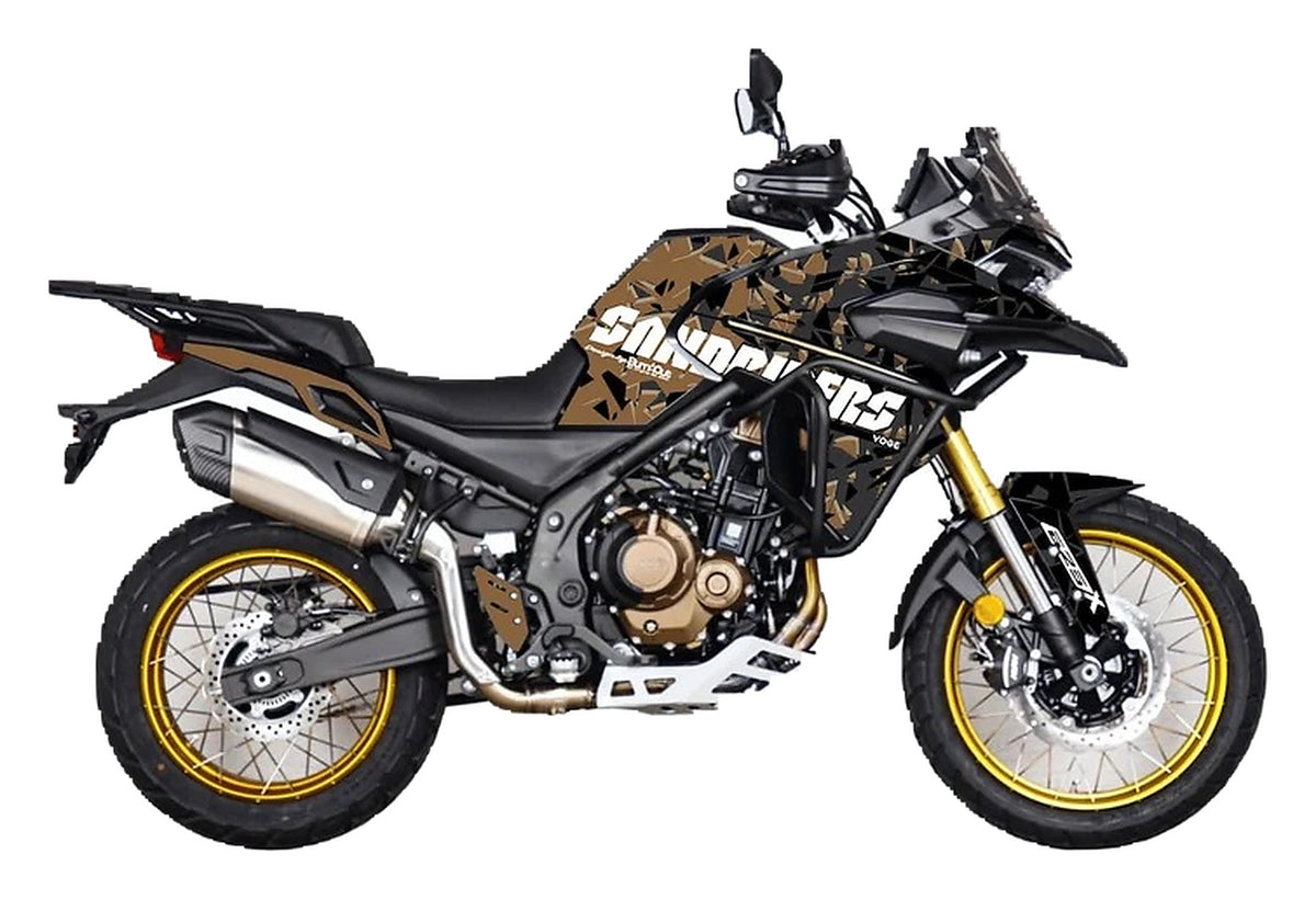 Kit de Gráficas para Moto Adventure Voge 500 DS - Diseño 09 - LedPro Racing