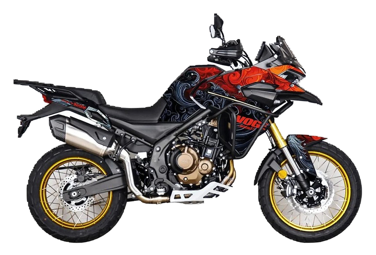 Kit de Gráficas para Moto Adventure Voge 500 DS - Diseño 10 - LedPro Racing