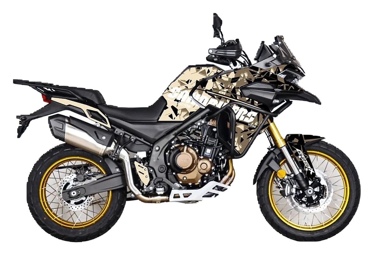 Kit de Gráficas para Moto Adventure Voge 500 DS - Diseño 11 - LedPro Racing