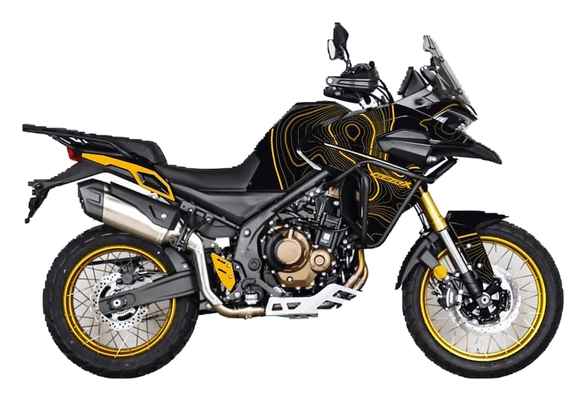 Kit de Gráficas para Moto Adventure Voge 500 DS - Diseño 13 - LedPro Racing