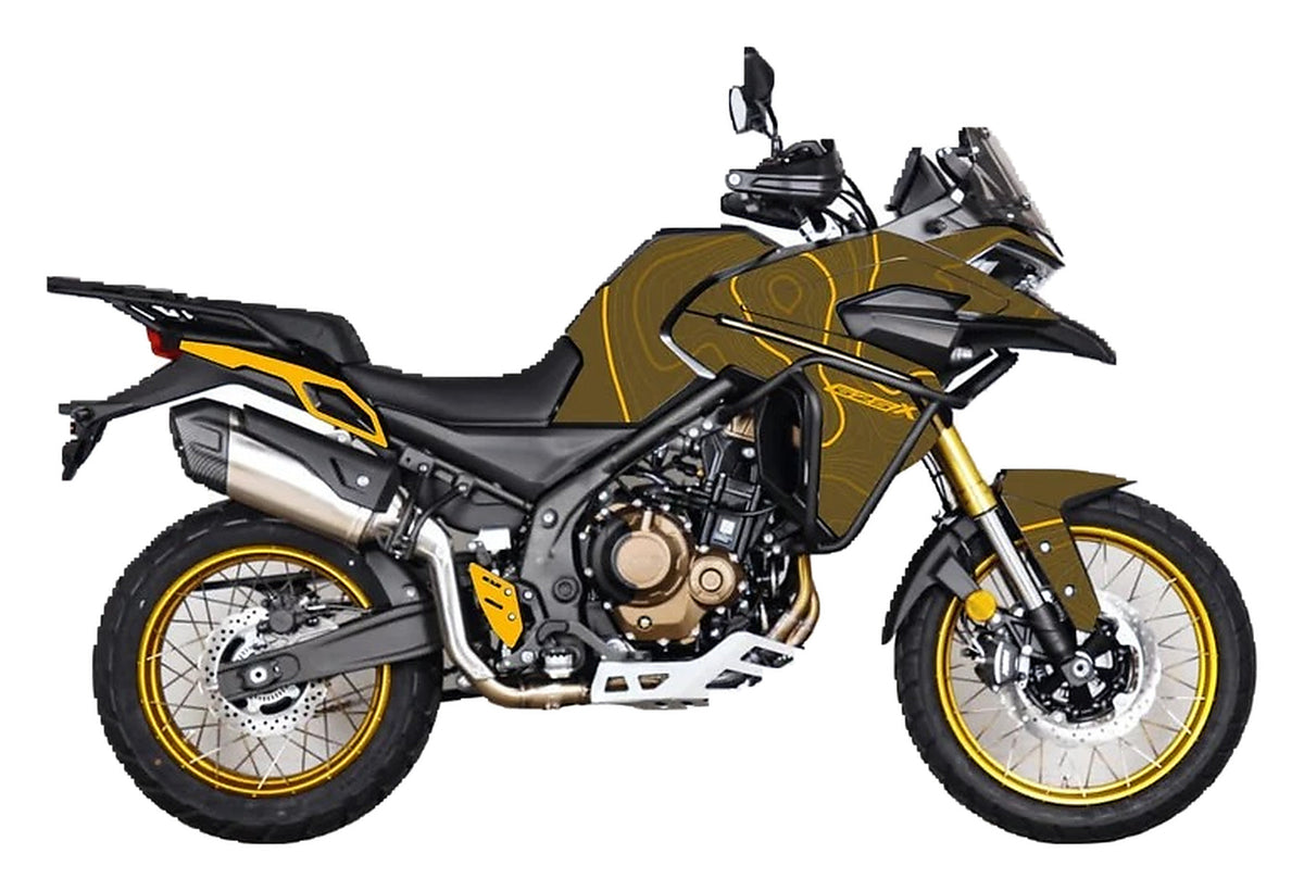 Kit de Gráficas para Moto Adventure Voge 500 DS - Diseño 15 - LedPro Racing