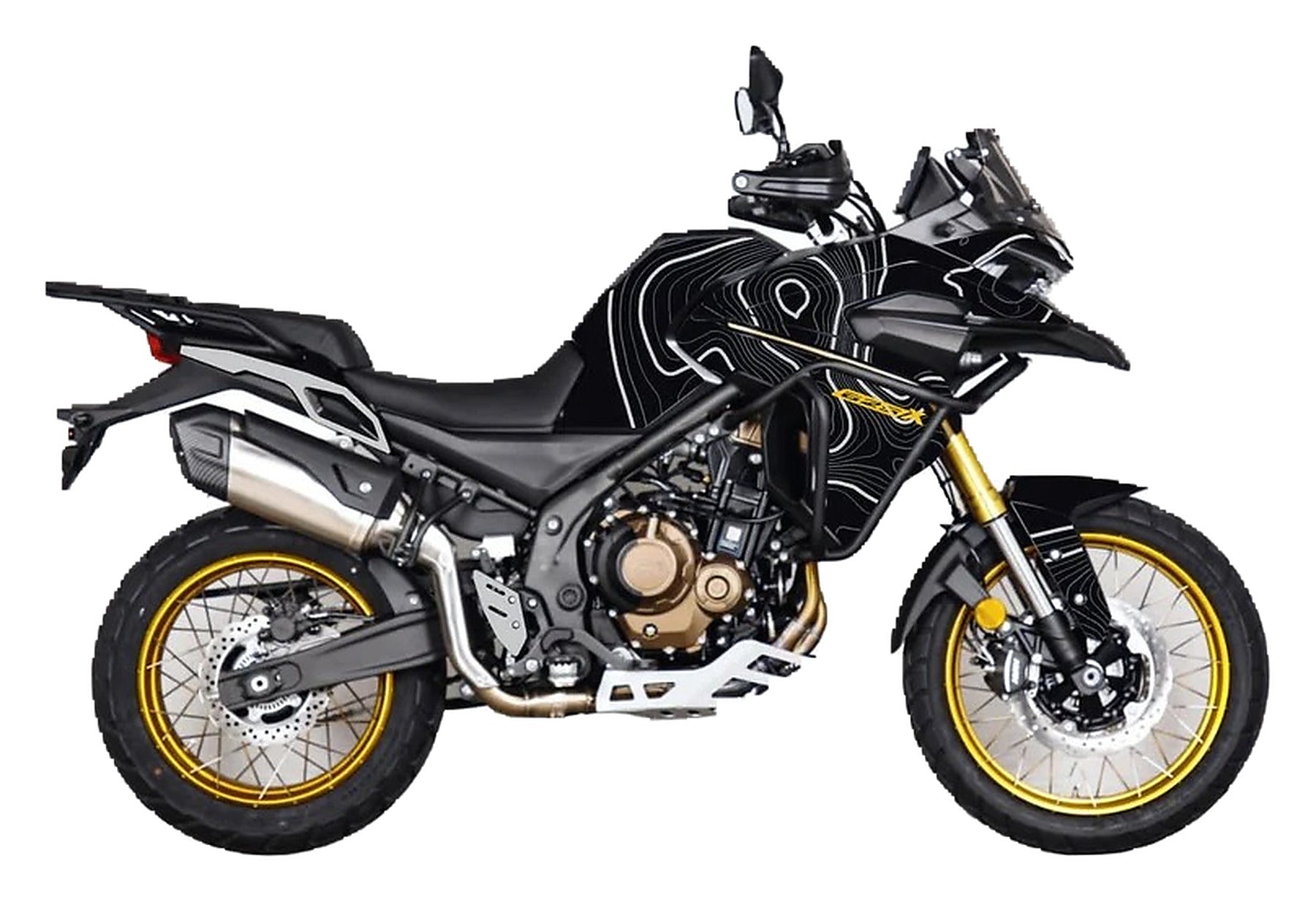 Kit de Gráficas para Moto Adventure Voge 500 DS - Diseño 16 - LedPro Racing