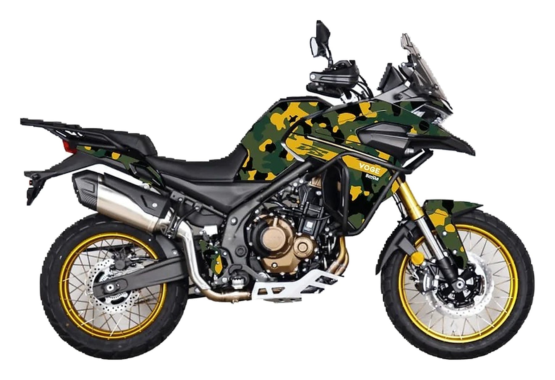 Kit de Gráficas para Moto Adventure Voge 500 DS - Diseño 18 - LedPro Racing