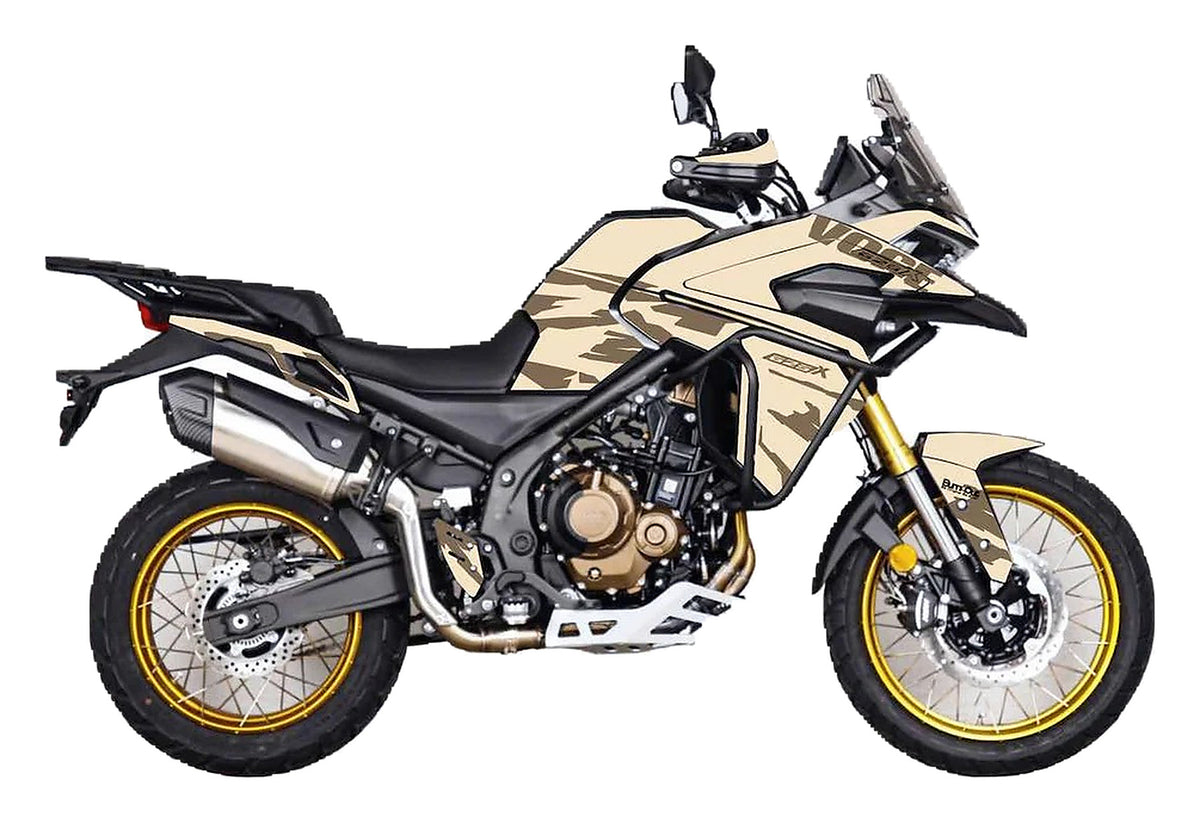 Kit de Gráficas para Moto Adventure Voge 500 DS - Diseño 24 - LedPro Racing