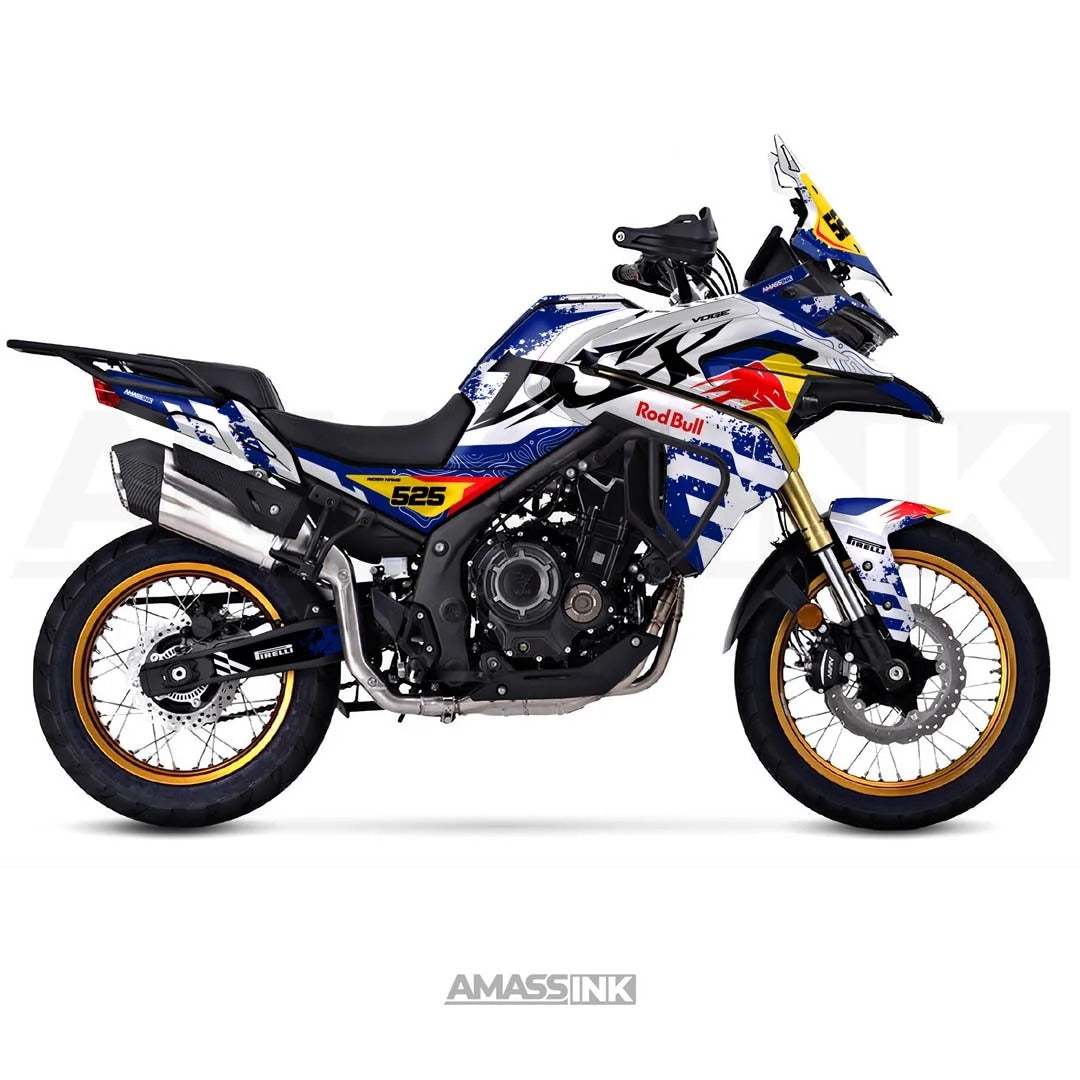 Kit de Gráficas para Moto Adventure Voge 650 DS - Diseño 12 - LedPro Racing