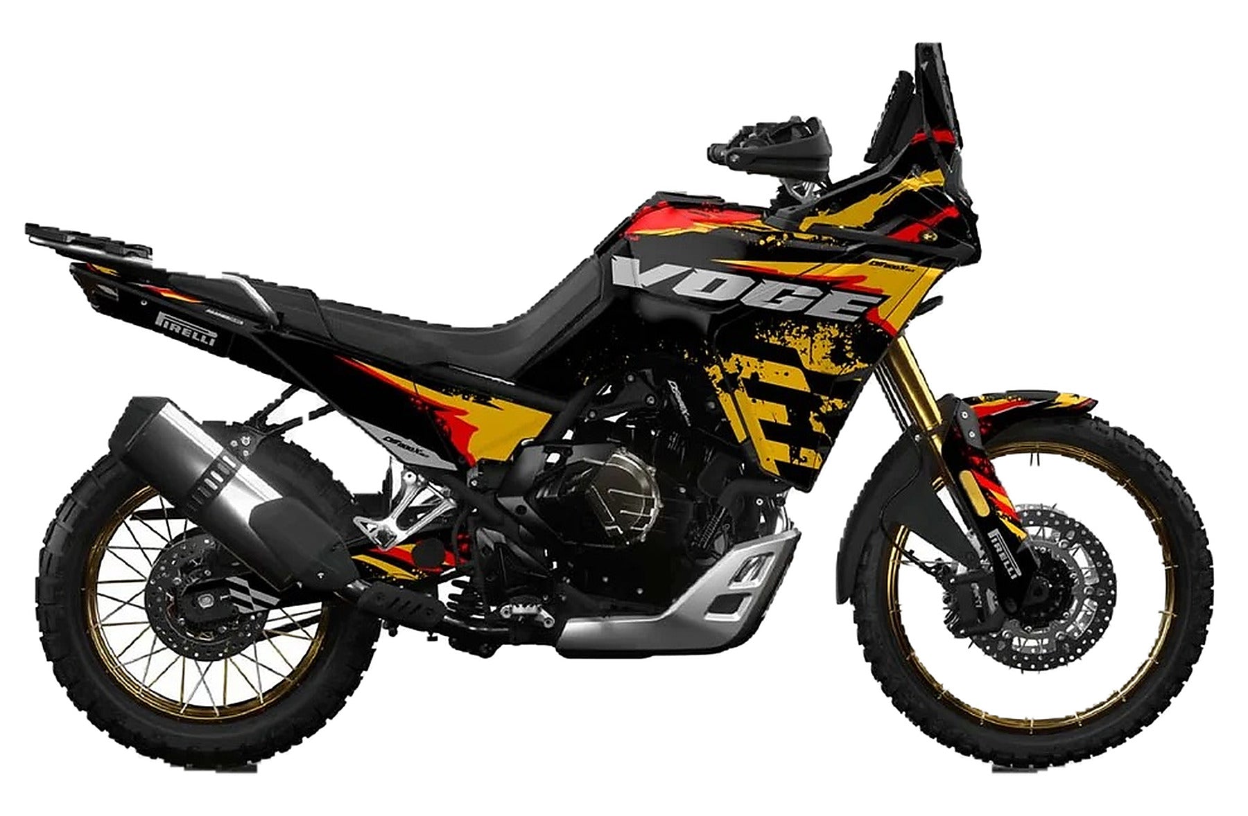 Kit de Gráficas para Moto Adventure Voge 800 DS - Diseño 05 - LedPro Racing