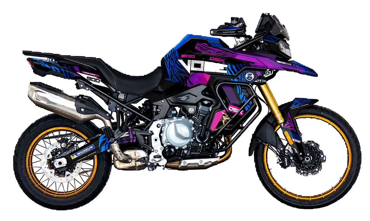 Kit de Gráficas para Moto Adventure Voge 900 - Diseño 14 - LedPro Racing