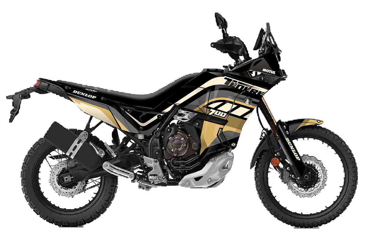 Kit de Gráficas para Moto Adventure Yamaha Tenere - Diseño 10 - LedPro Racing