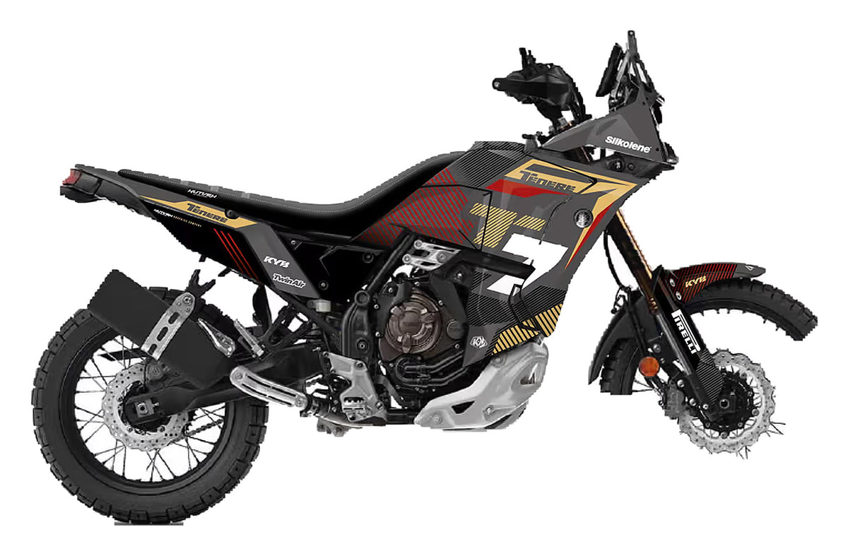 Kit de Gráficas para Moto Adventure Yamaha Tenere - Diseño 13 - LedPro Racing