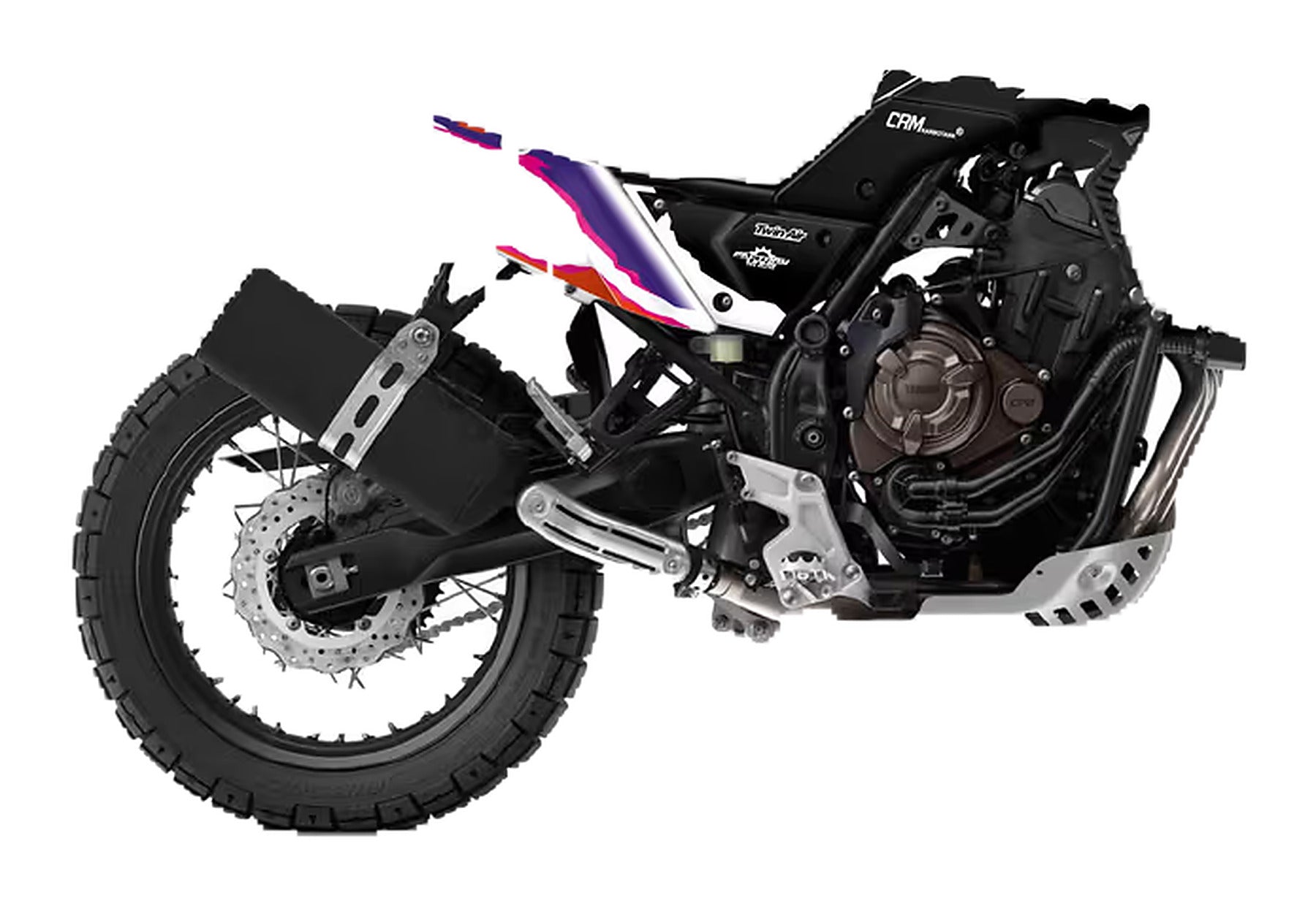 Kit de Gráficas para Moto Adventure Yamaha Tenere - Diseño 19 - LedPro Racing