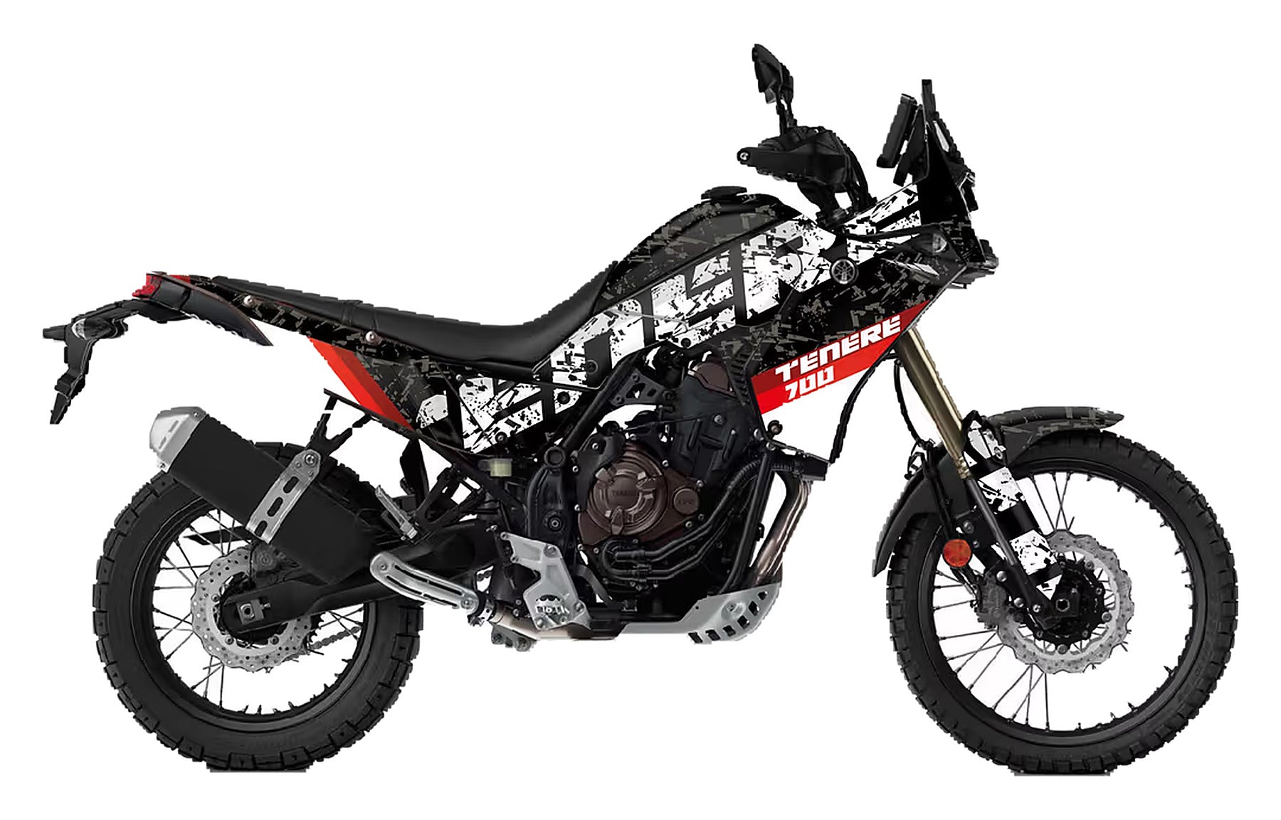 Kit de Gráficas para Moto Adventure Yamaha Tenere - Diseño 27 - LedPro Racing