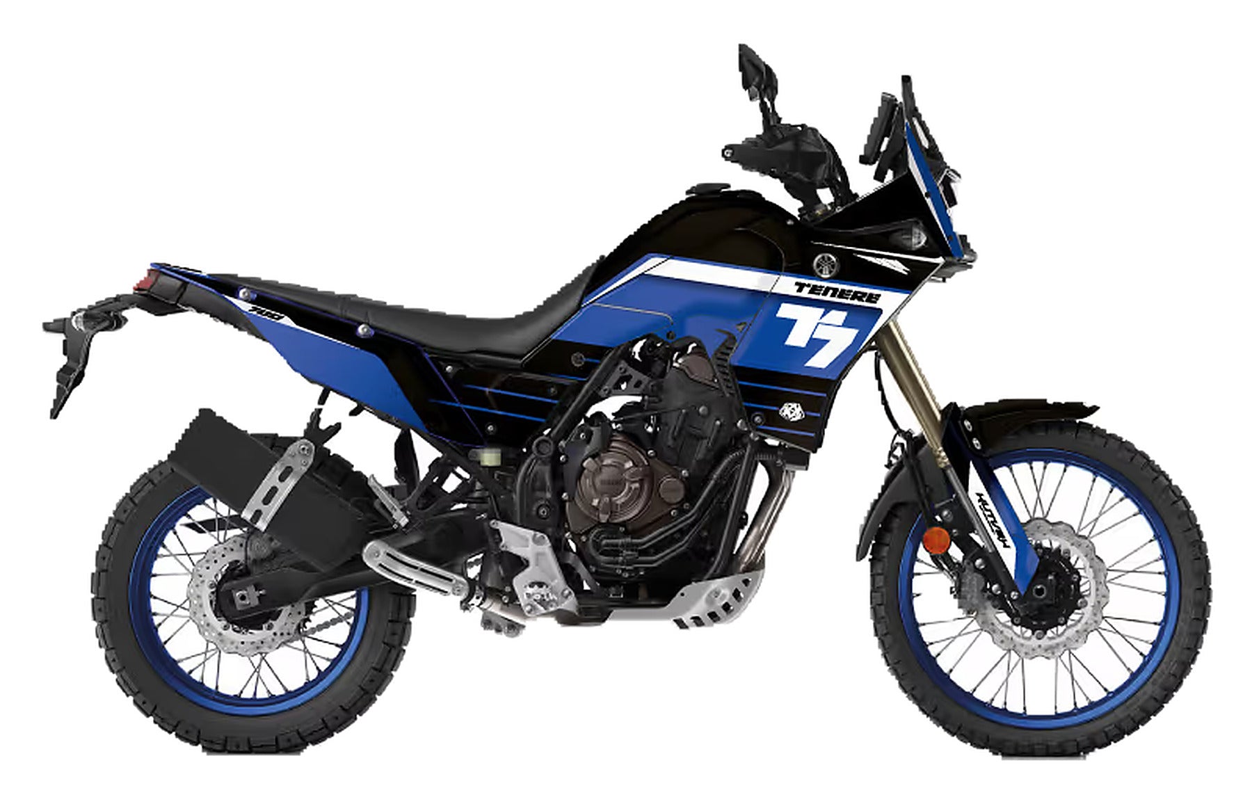 Kit de Gráficas para Moto Adventure Yamaha Tenere - Diseño 28 - LedPro Racing