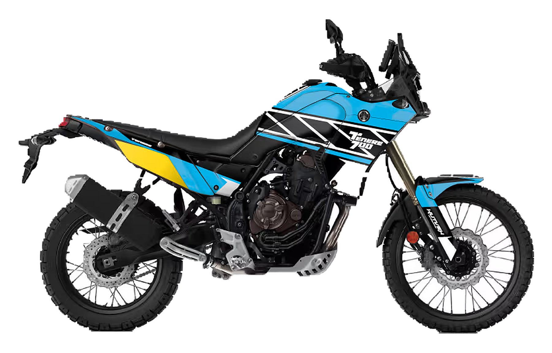 Kit de Gráficas para Moto Adventure Yamaha Tenere - Diseño 29 - LedPro Racing