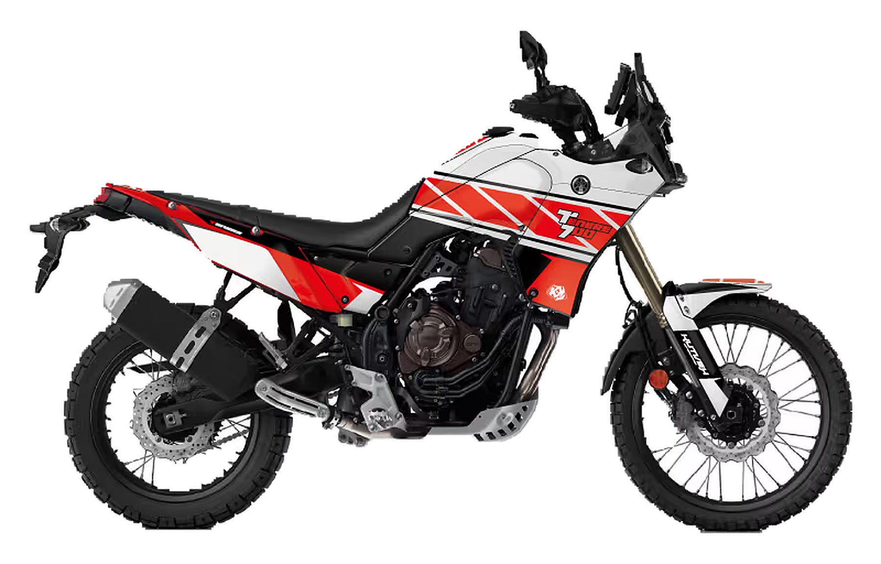 Kit de Gráficas para Moto Adventure Yamaha Tenere - Diseño 34 - LedPro Racing