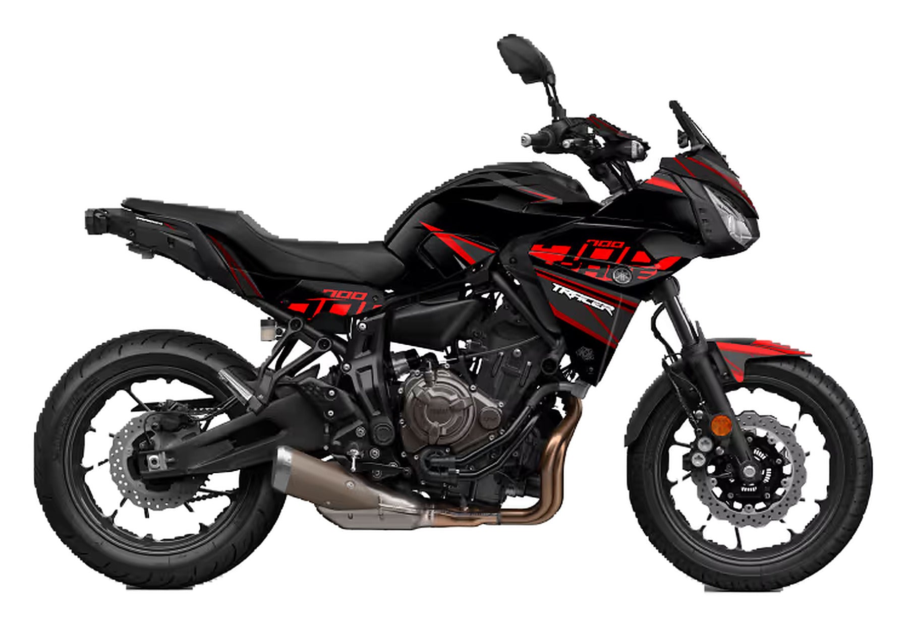 Kit de Gráficas para Moto Adventure Yamaha Tracer - Diseño 02 - LedPro Racing