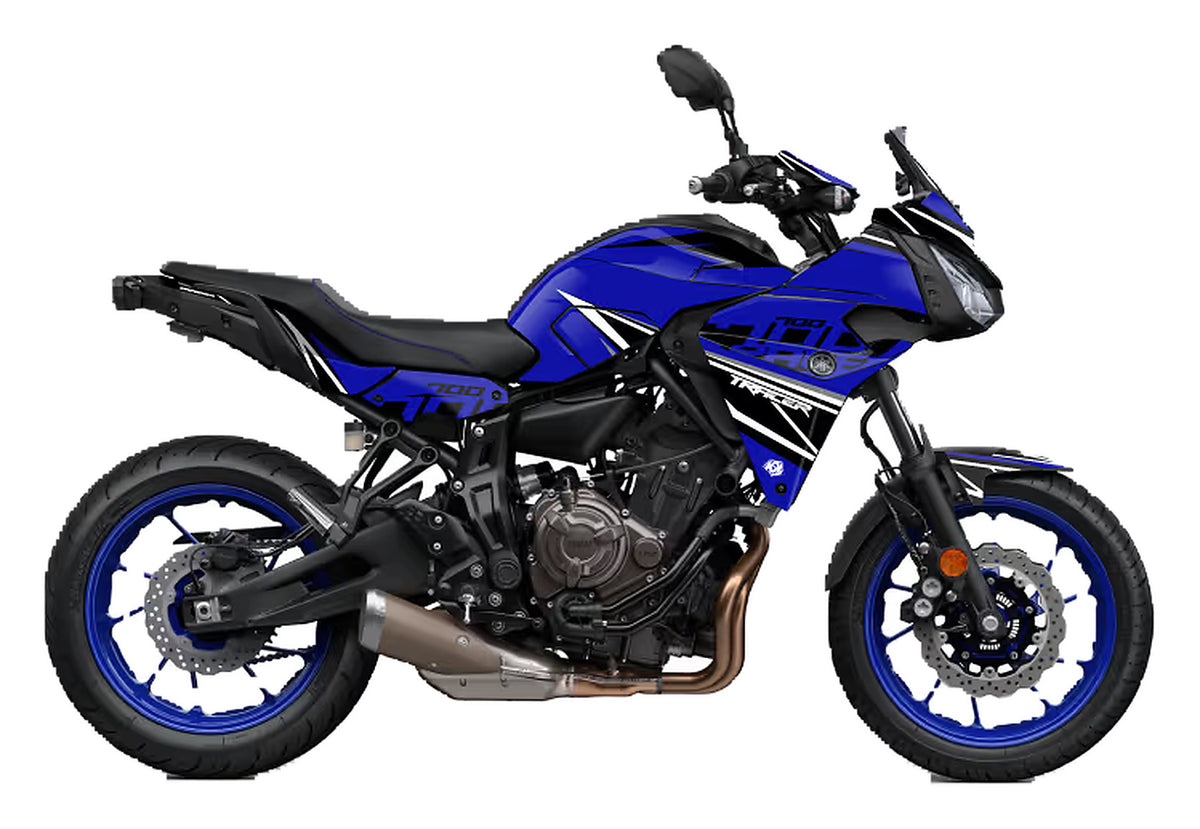 Kit de Gráficas para Moto Adventure Yamaha Tracer - Diseño 08 - LedPro Racing