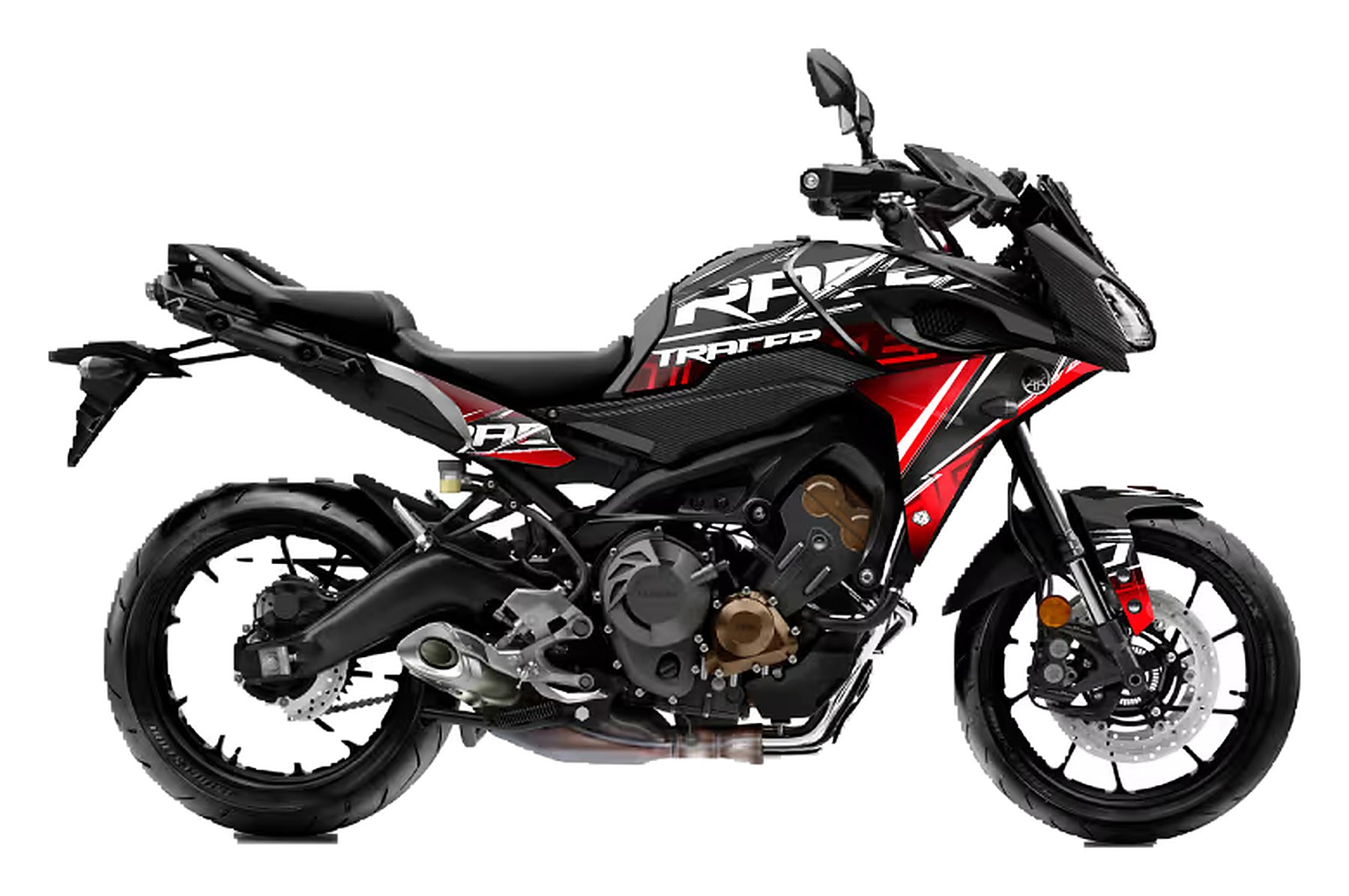 Kit de Gráficas para Moto Adventure Yamaha Tracer - Diseño 09 - LedPro Racing
