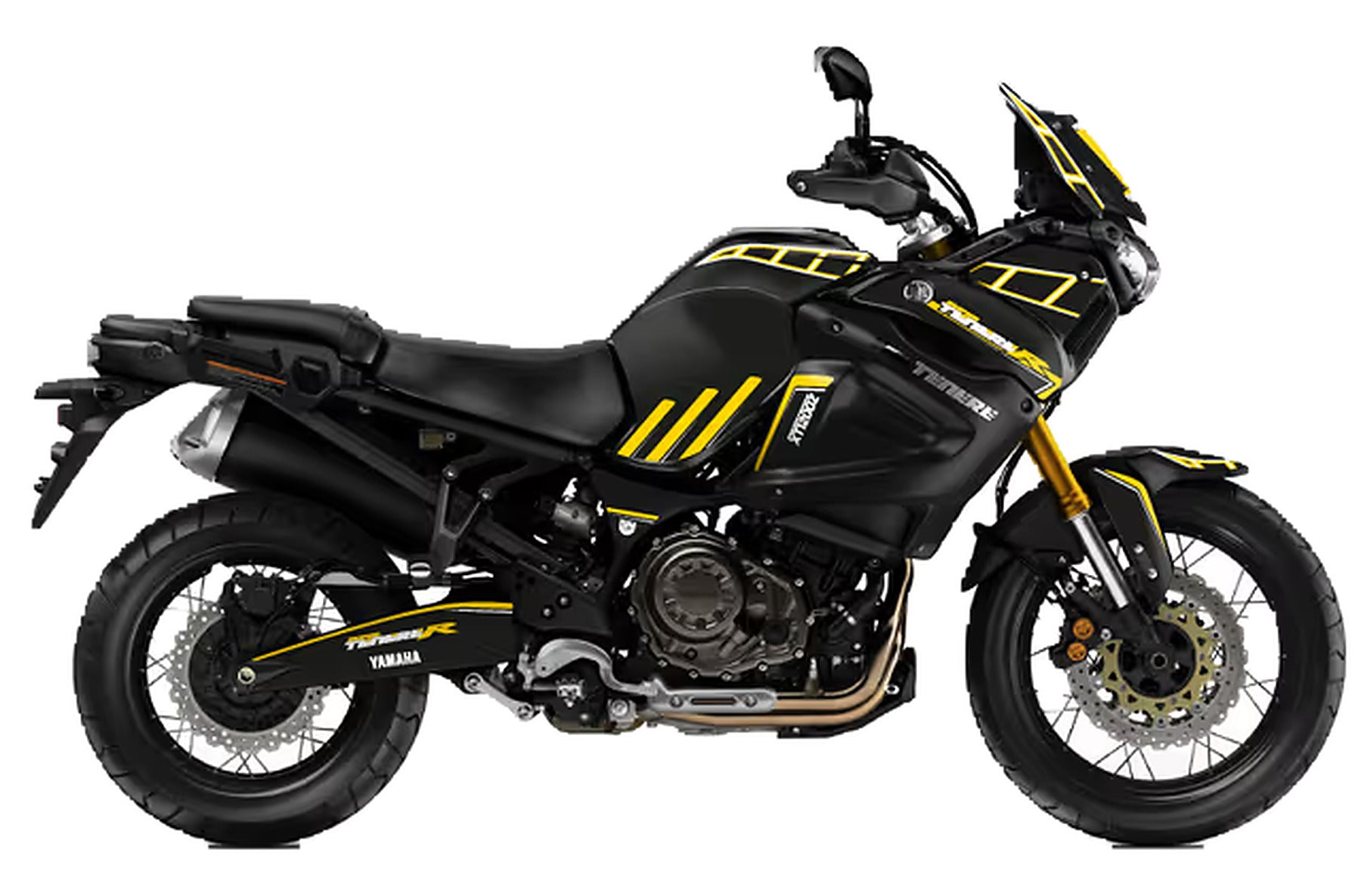 Kit de Gráficas para Moto Adventure Yamaha XTZ Super Tenere - Diseño 02 - LedPro Racing