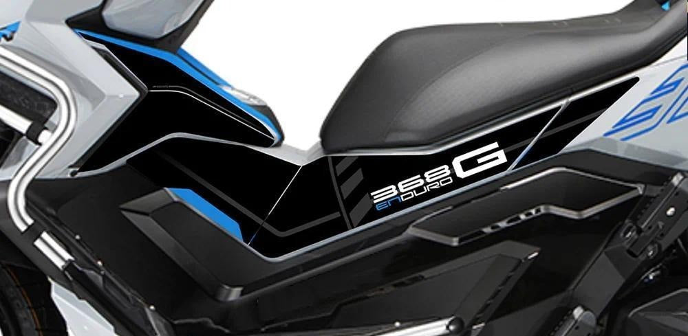 Kit de Gráficas para Moto Adventure Zontes 368 - Diseño 10 - LedPro Racing