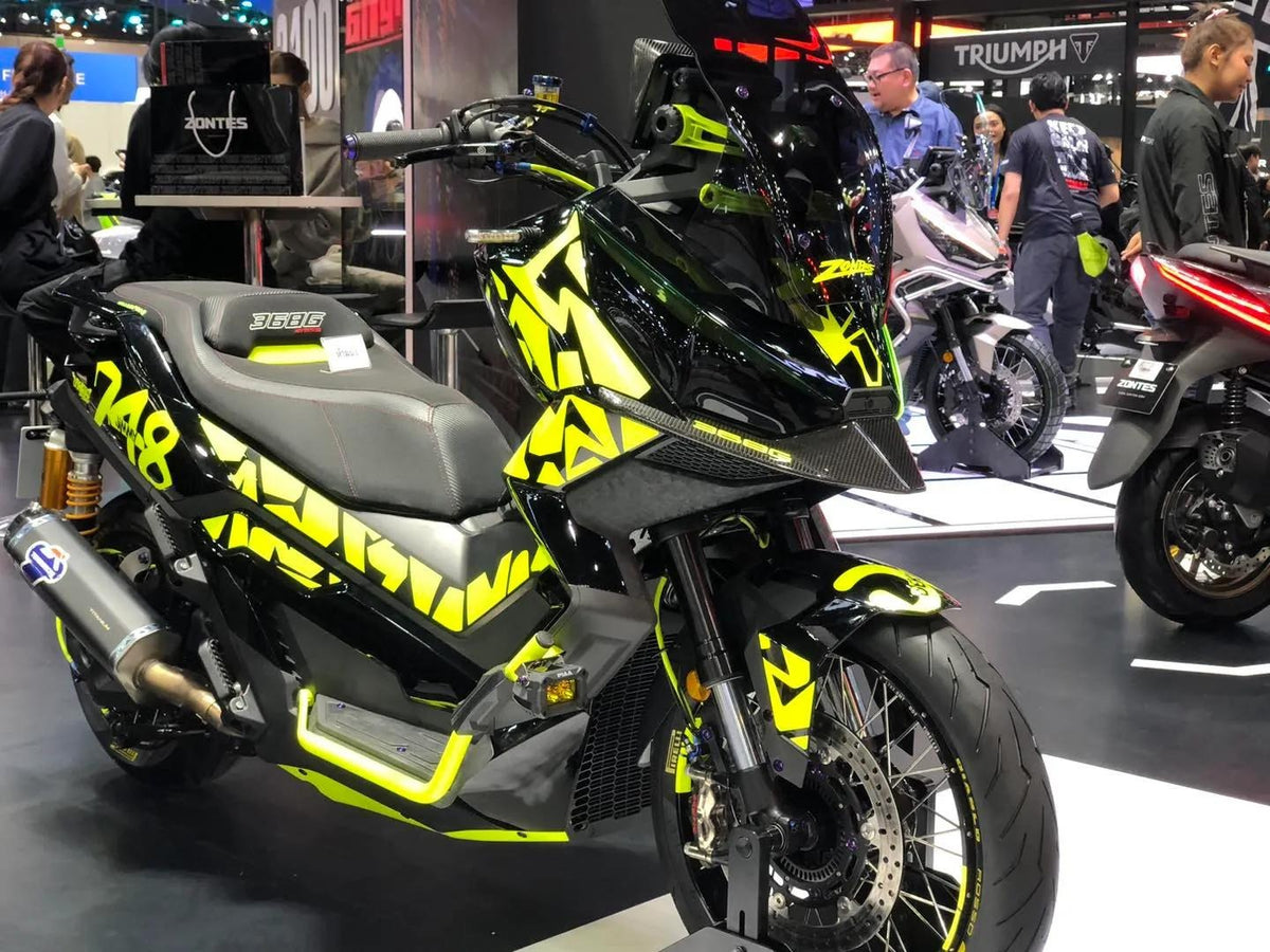 Kit de Gráficas para Moto Adventure Zontes 368 - Diseño 11 - LedPro Racing