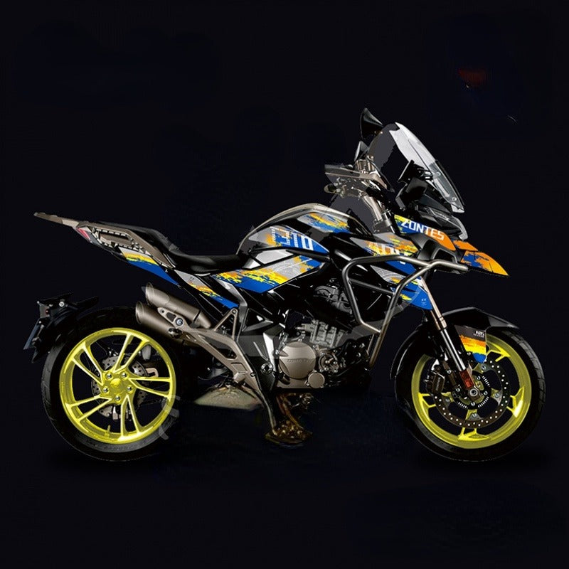 Kit de Gráficas para Moto Adventure Zontes T 310 - Diseño 06 - LedPro Racing