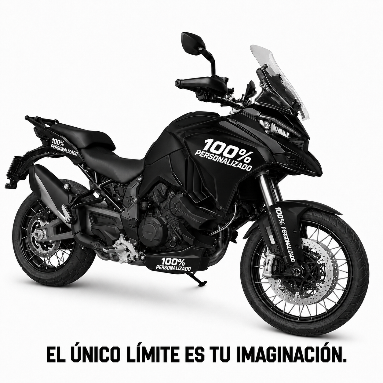 Kit de gráficas 100% personalizado para moto adventure - LedPro Racing