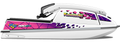 Kit de gráficas para moto de agua Kawasaki 440 / 550 SX - Diseño 074 - LedPro Racing