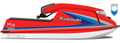 Kit de gráficas para moto de agua Kawasaki 440 / 550 SX - Diseño 085 - LedPro Racing