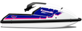 Kit de gráficas para moto de agua Kawasaki 650 SX - Diseño 065 - LedPro Racing