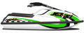 Kit de gráficas para moto de agua Kawasaki 750 SX / SXi - Diseño 056 - LedPro Racing