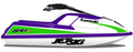 Kit de gráficas para moto de agua Kawasaki 750 SX / SXi - Diseño 060 - LedPro Racing