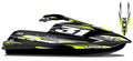 Kit de gráficas para moto de agua Kawasaki SX-R - Diseño 001 - LedPro Racing