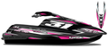 Kit de gráficas para moto de agua Kawasaki SX-R - Diseño 002 - LedPro Racing