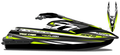 Kit de gráficas para moto de agua Kawasaki SX-R - Diseño 005 - LedPro Racing