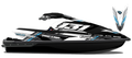 Kit de gráficas para moto de agua Kawasaki SX-R - Diseño 020 - LedPro Racing