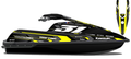 Kit de gráficas para moto de agua Kawasaki SX-R - Diseño 025 - LedPro Racing